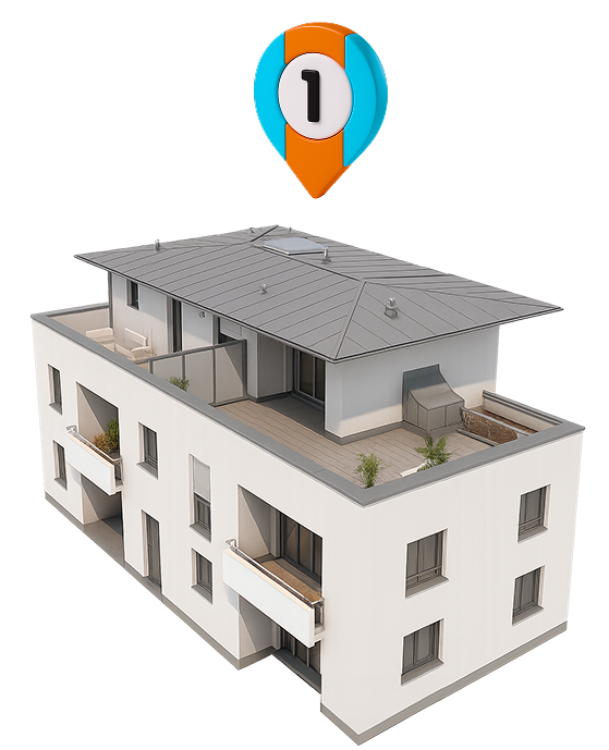 So sehen Firstplace Immobilien in der Vermarktung aus.